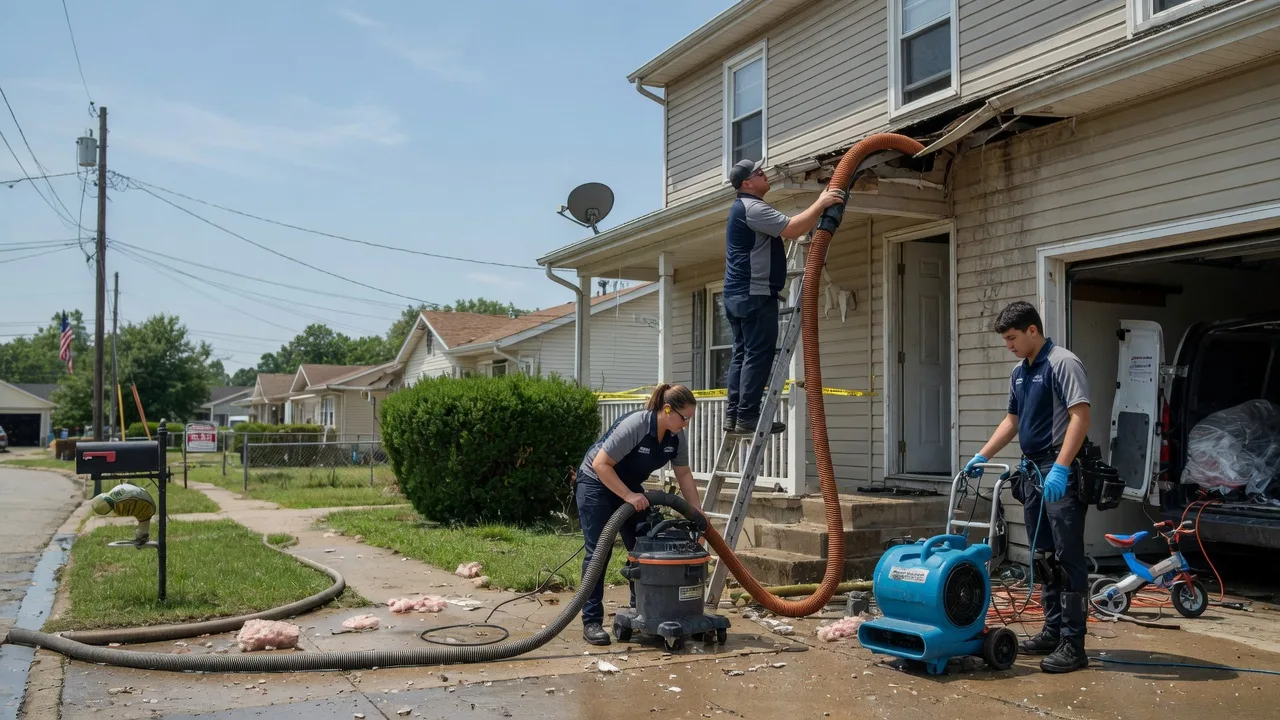 Water Damage Restoration in Cookville, TX near me